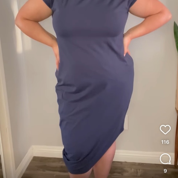 Brand new with 🏷️ 🔳Universal Standard: Iconic Geneva Dress (Navy) - Picture 5 of 11